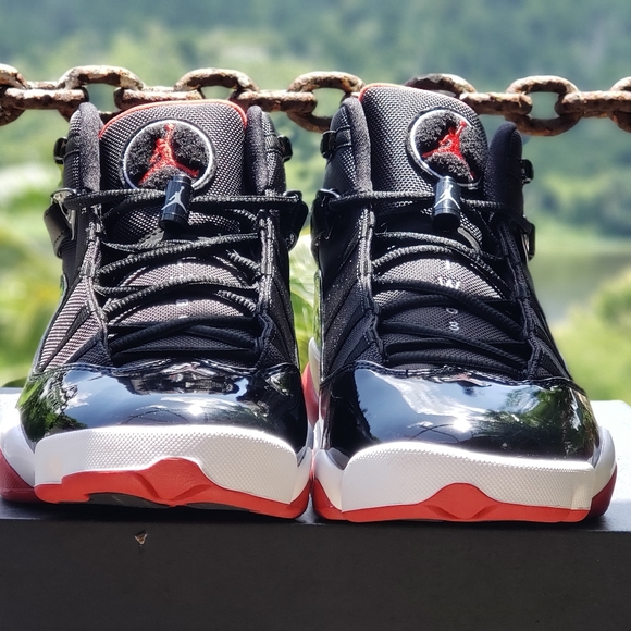 Jordan 6 Rings Black Varsity Red - Picture 3 of 7